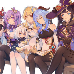 This is a pixiv picture whose title is 在提瓦特寻求哥哥是否搞错了什么.