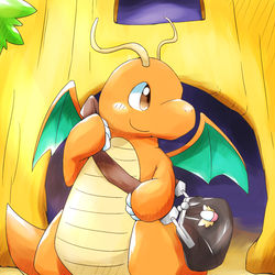 This is a pixiv picture whose title is 新人配達員.