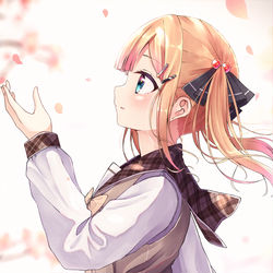 This is a pixiv picture whose title is 春.