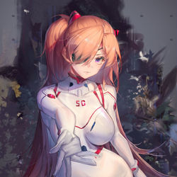 This is a pixiv picture whose title is 明日香.