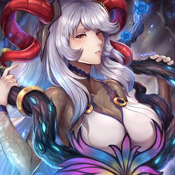 This is a pixiv picture whose title is Freyja.