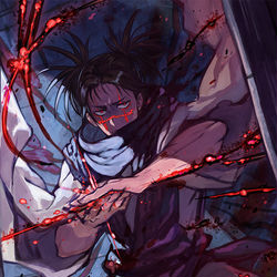 This is a pixiv picture whose title is だから俺は強いんだ.