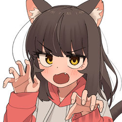 This is a pixiv picture whose title is 냐한 누리.