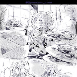 This is a pixiv picture whose title is 聖女の朝２.