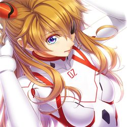 This is a pixiv picture whose title is 【シン・エヴァ】式波・アスカ・ラングレー.