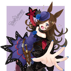 This is a pixiv picture whose title is ライスシャワーちゃん.