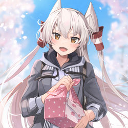 This is a pixiv picture whose title is お花見天津風.