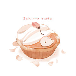 This is a pixiv picture whose title is 桜タルト.