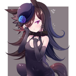 This is a pixiv picture whose title is ライスシャワー.
