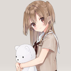 This is a pixiv picture whose title is 🧸.