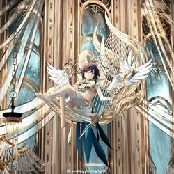 This is a pixiv picture whose title is 风神-温迪(女).
