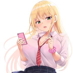 This is a pixiv picture whose title is 風でパンチラ・・・！？.