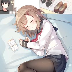 This is a pixiv picture whose title is こんな幼馴染がいてほしい１８.