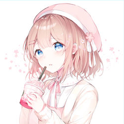 This is a pixiv picture whose title is 🌸.