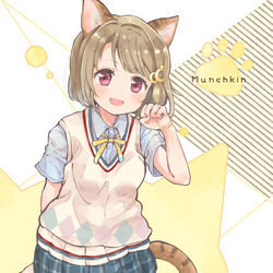 This is a pixiv picture whose title is にゃーん🐾.