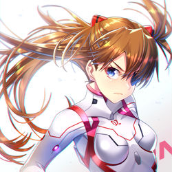 This is a pixiv picture whose title is 新プラグスーツアスカ.