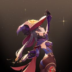 This is a pixiv picture whose title is 莫娜.