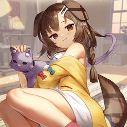 This is a pixiv picture whose title is ころねちゃん.