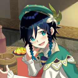 This is a pixiv picture whose title is 酔っ払いウェンティ.