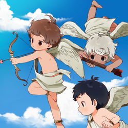 This is a pixiv picture whose title is The Cupid Squad :>.