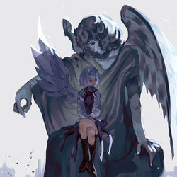 This is a pixiv picture whose title is crippled god.