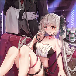 This is a pixiv picture whose title is 碧蓝航线同人.