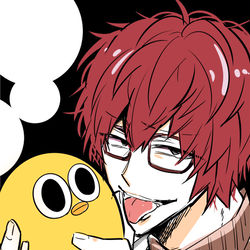 This is a pixiv picture whose title is 天才.