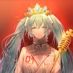 This is a pixiv picture whose title is "crown".