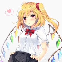 This is a pixiv picture whose title is JKフランちゃん.