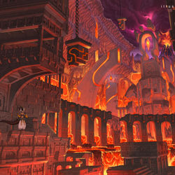 This is a pixiv picture whose title is 【PFMOH】火焔迷宮【タグ提案】.