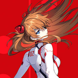 This is a pixiv picture whose title is アスカ.