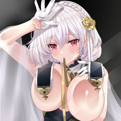 This is a pixiv picture whose title is シリアス.