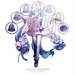 This is a pixiv picture whose title is magicalmirai2020.