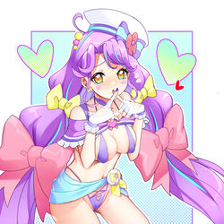 This is a pixiv picture whose title is 💜.