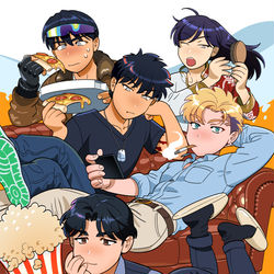 This is a pixiv picture whose title is ミニキャラ絵三枚.
