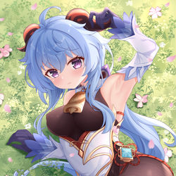 This is a pixiv picture whose title is 角には触らないでください....