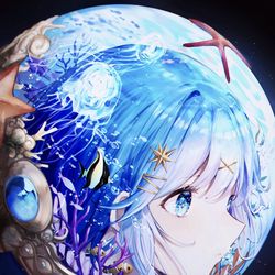 This is a pixiv picture whose title is Atlantis🐠.