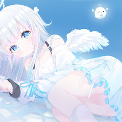 This is a pixiv picture whose title is 可愛い天使.