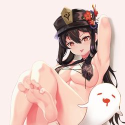 This is a pixiv picture whose title is 胡桃.