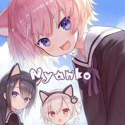 This is a pixiv picture whose title is にゃんこ.