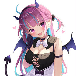 This is a pixiv picture whose title is 小悪魔あくあちゃん.