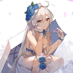 This is a pixiv picture whose title is My Queen.