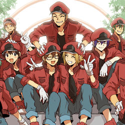 This is a pixiv picture whose title is 最終回.