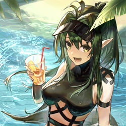 This is a pixiv picture whose title is 水着ガヴィル.