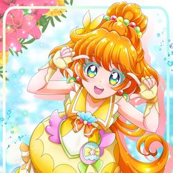 This is a pixiv picture whose title is キュアパパイア♪.