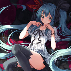 This is a pixiv picture whose title is ワールドイズマイン(World is Mine).