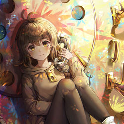 This is a pixiv picture whose title is 正義ちゃん💛.