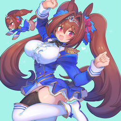 This is a pixiv picture whose title is ダイワスカーレット.