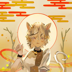 This is a pixiv picture whose title is symbol of fortune.