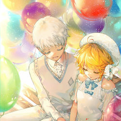 This is a pixiv picture whose title is GP🎈.